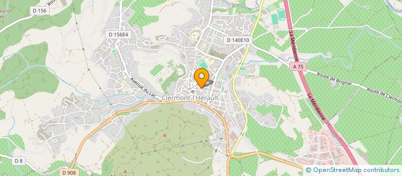 localisation de l'entreprise ORCHESTRE SYMPHONIQUE DU CLERMONTAIS  CLERMONT-L'HERAULT