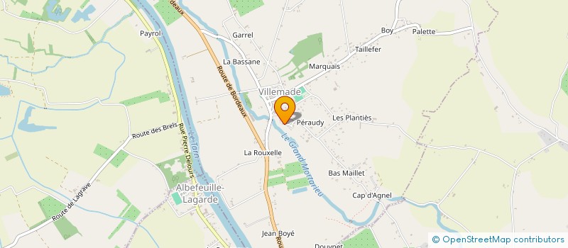 localisation de l'entreprise ORCHESTRE SYMPHONIQUE OLYMPE  VILLEMADE