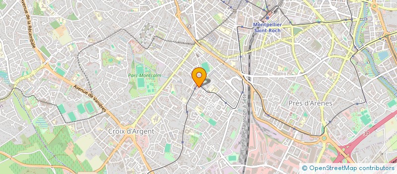 localisation de l'entreprise ORCHIDEA à MONTPELLIER