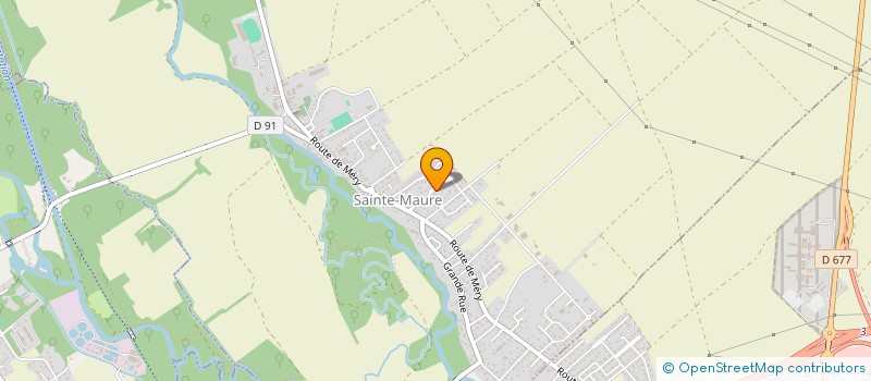 localisation de l'entreprise ORCHIDEA  SAINTE-MAURE