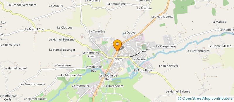 localisation de l'entreprise ORCHIDEE  LA COLOMBE