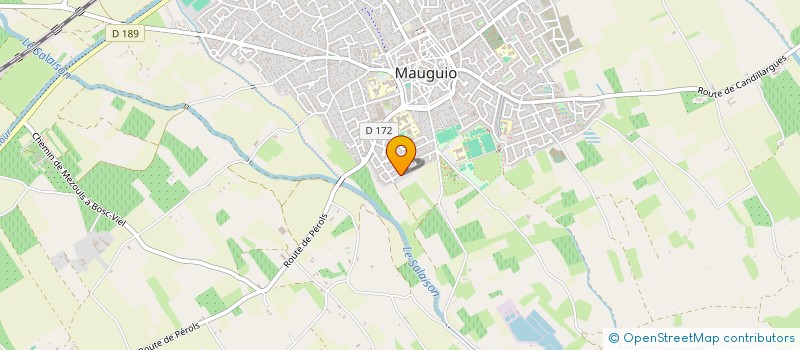 localisation de l'entreprise ORCHIDEE  MAUGUIO