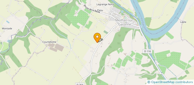 localisation de l'entreprise ORCHIDEE 7  HIREL