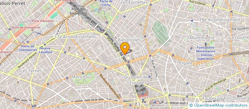 localisation de l'entreprise ORCHIDEE TRANSFERT  PARIS