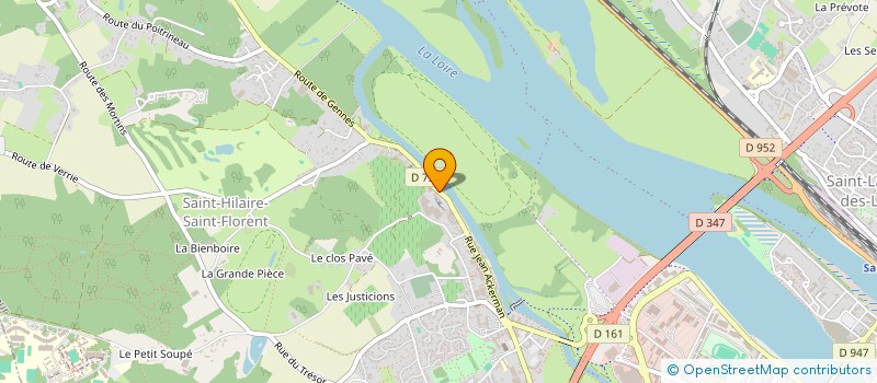 localisation de l'entreprise ORCHIDEES MAISONS DE VIN à SAUMUR