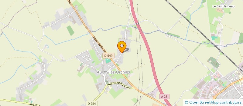 localisation de l'entreprise ORCHIES PEVELE ENDURANCE  AUCHY-LEZ-ORCHIES