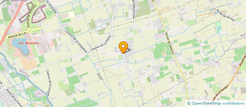 localisation de l'entreprise ORCHILLER ET FILS CONSTRUCTION  MONTEUX