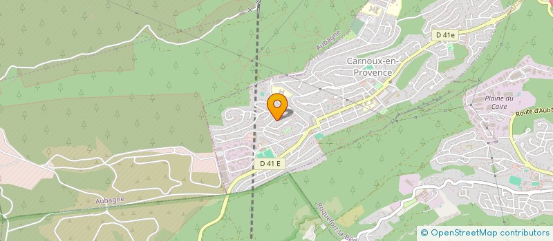 localisation de l'entreprise ORCHIS à CARNOUX-EN-PROVENCE