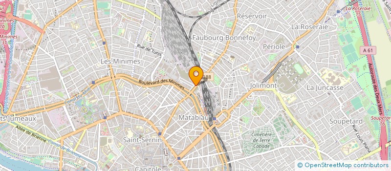 localisation de l'entreprise ORCHISOFT à TOULOUSE