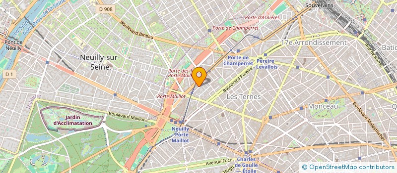 localisation de l'entreprise ORCHYDEA  NEUILLY-SUR-SEINE
