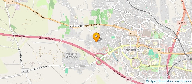 localisation de l'entreprise ORCINO à AIX-EN-PROVENCE