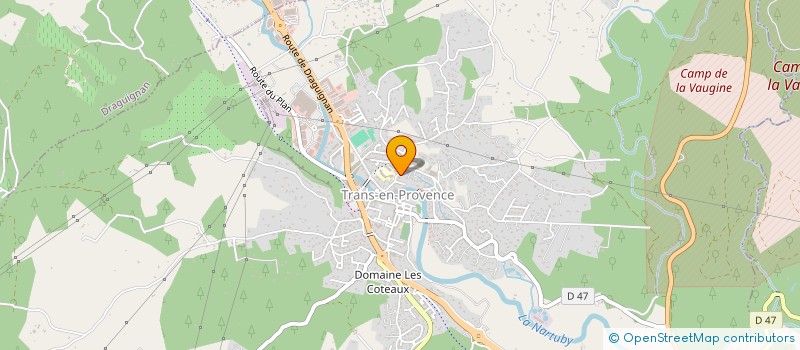 localisation de l'entreprise ORCUN à TRANS-EN-PROVENCE