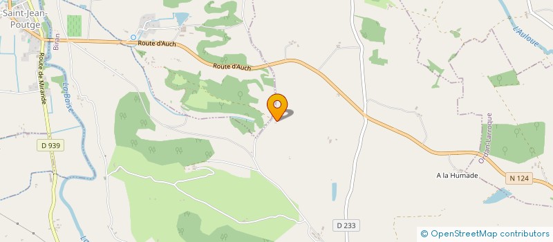 localisation de l'entreprise ORDANCE LINE CLUB  ORDAN-LARROQUE