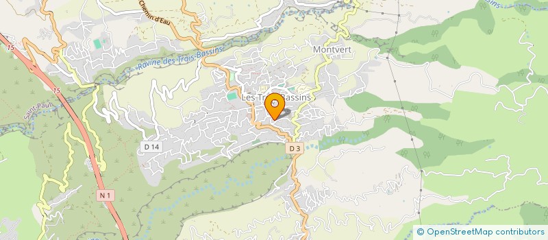 localisation de l'entreprise ORDEA  LES TROIS-BASSINS