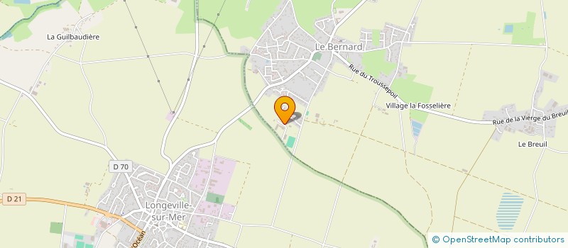 localisation de l'entreprise ORDGY LAB  LE BERNARD