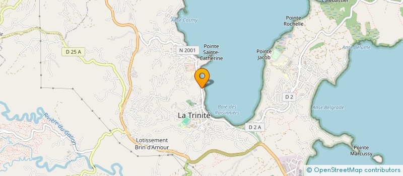 localisation de l'entreprise ORDI 2000 à LA TRINITE