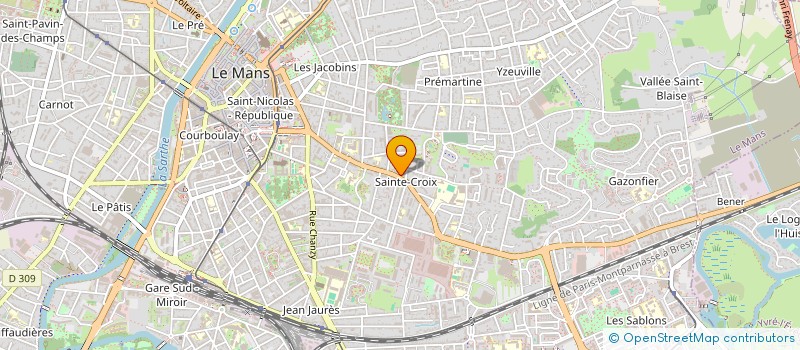 localisation de l'entreprise ORDI 72 PARTICULIERS à LE MANS