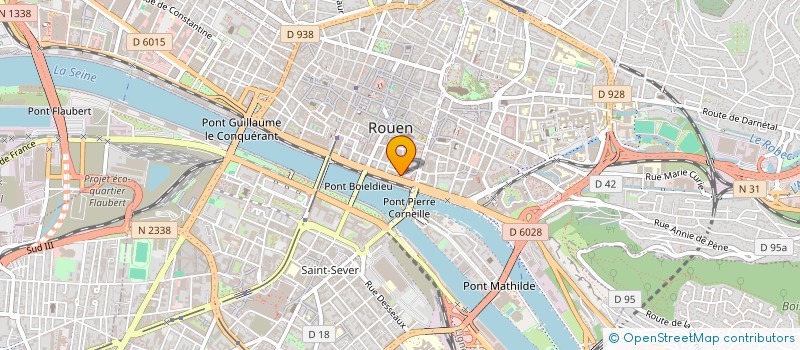 localisation de l'entreprise ORDI CONCEPT à ROUEN