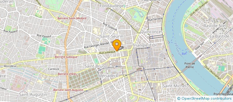 localisation de l'entreprise ORDI DEPANNE à BORDEAUX