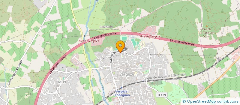 localisation de l'entreprise ORDI'NAMIC  VERGEZE