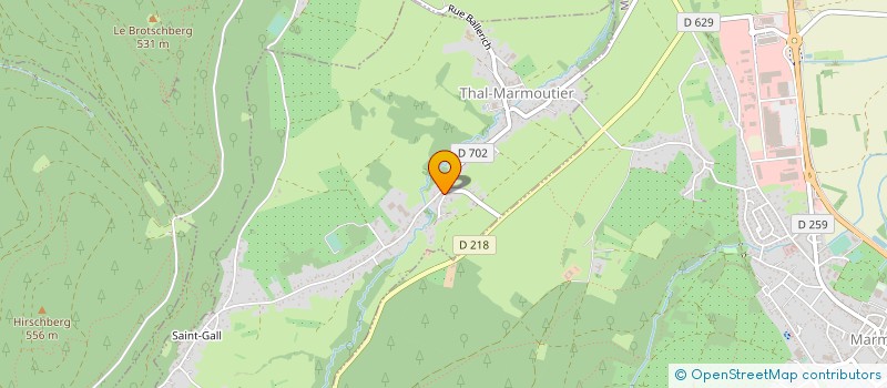 localisation de l'entreprise ORDI NET  THAL-MARMOUTIER