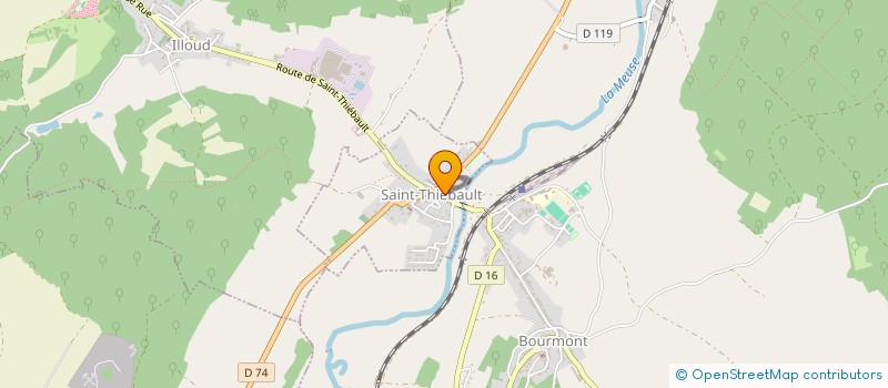 localisation de l'entreprise ORDI STOCK à SAINT-THIEBAULT