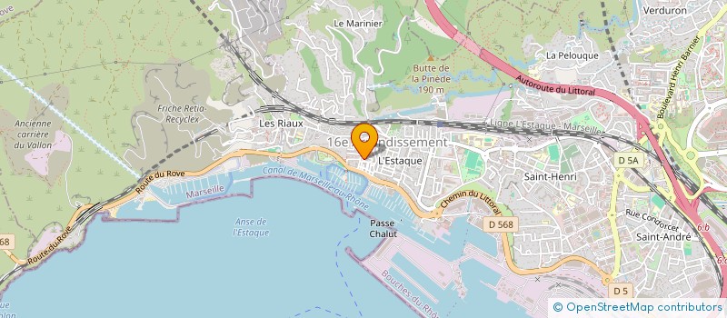 localisation de l'entreprise ORDIGITAL à MARSEILLE