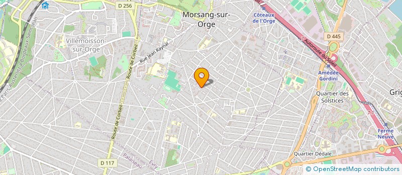 localisation de l'entreprise ORDIMPORT à MORSANG-SUR-ORGE