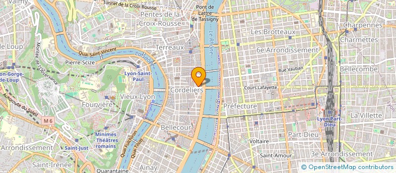 localisation de l'entreprise ORDINAIRE à LYON