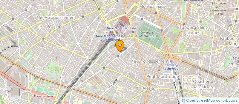 localisation de l'entreprise ORDINATEC à PARIS