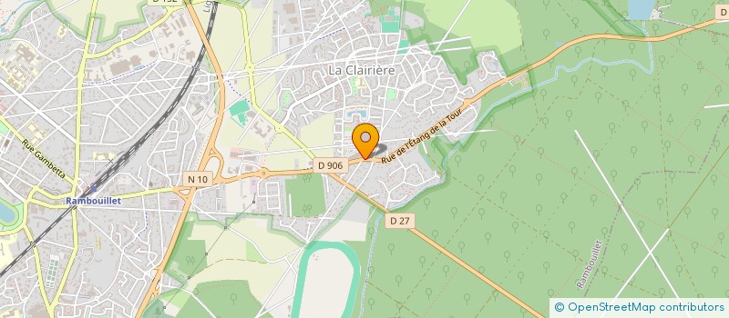 localisation de l'entreprise ORDINATECH à RAMBOUILLET