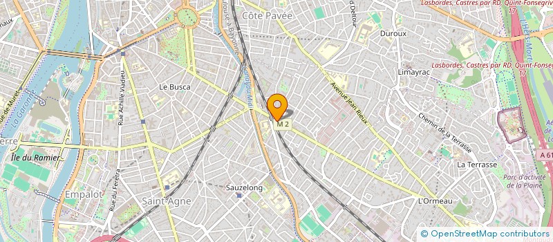 localisation de l'entreprise ORDINEA à TOULOUSE