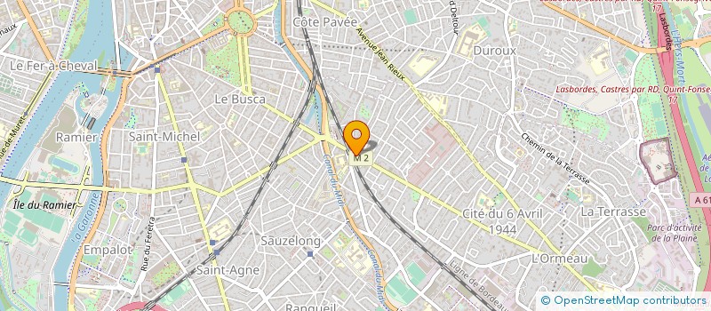 localisation de l'entreprise ORDINEA PARTICULIERS à TOULOUSE