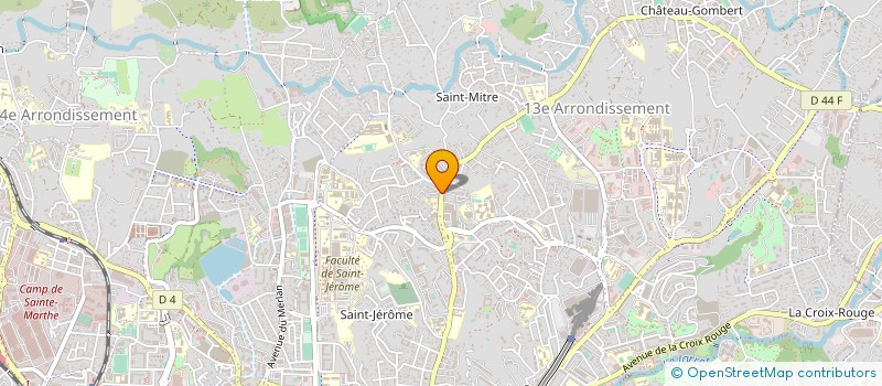 localisation de l'entreprise ORDINIX à MARSEILLE