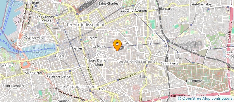 localisation de l'entreprise ORDINOME  MARSEILLE