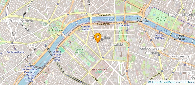 localisation de l'entreprise ORDINVEST  PARIS