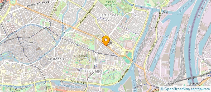 localisation de l'entreprise ORDISMILE à STRASBOURG