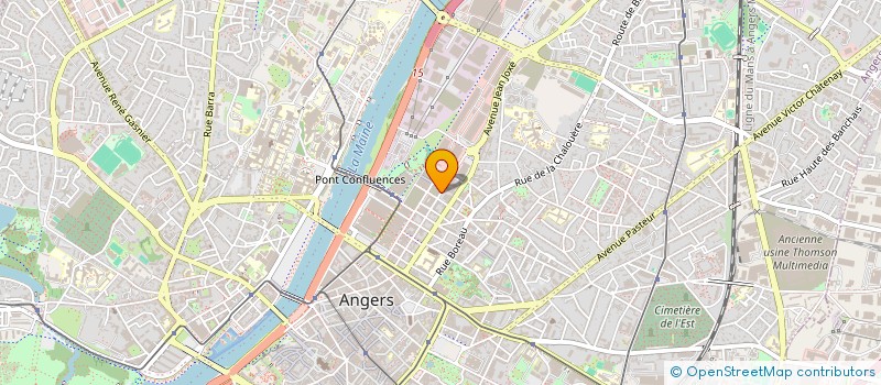 localisation de l'entreprise ORDISOLD à ANGERS