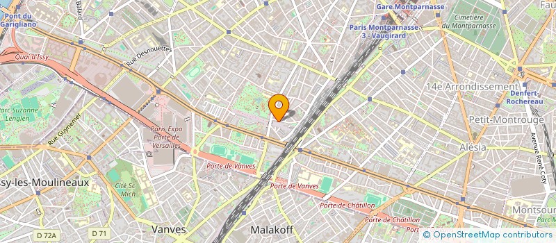 localisation de l'entreprise ORDISSIMO FINANCE  PARIS