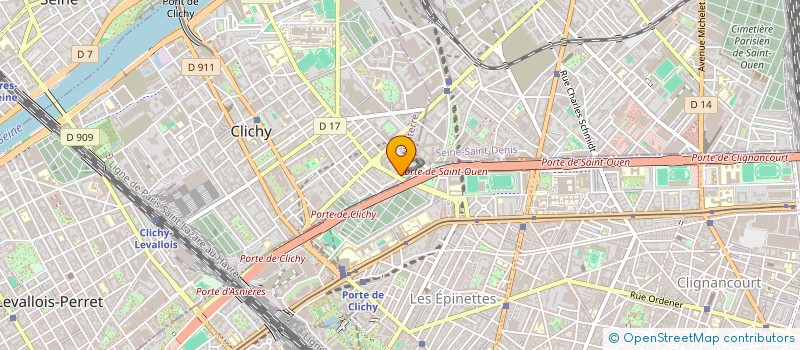 localisation de l'entreprise ORDIVOX à CLICHY