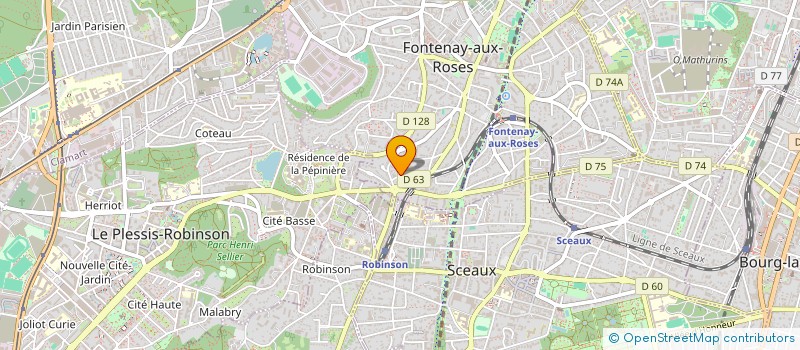 localisation de l'entreprise ORDO EXPERT à FONTENAY-AUX-ROSES