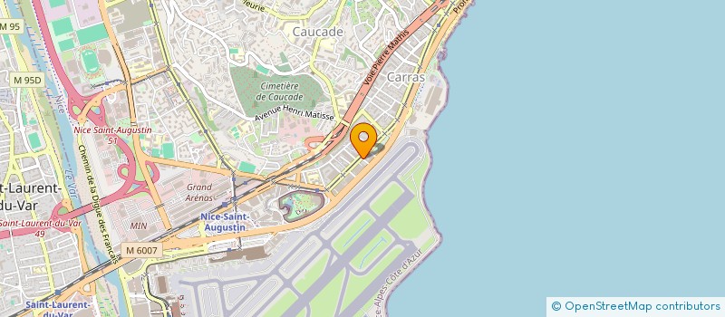 localisation de l'entreprise ORDONNANCEMENT-COORDINATION-VALORISATION à NICE