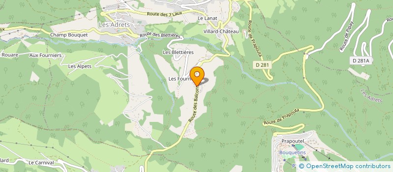 localisation de l'entreprise ORDONNEE  MEYLAN