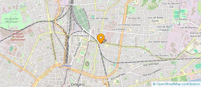 localisation de l'entreprise ORDONNEE à ORLEANS