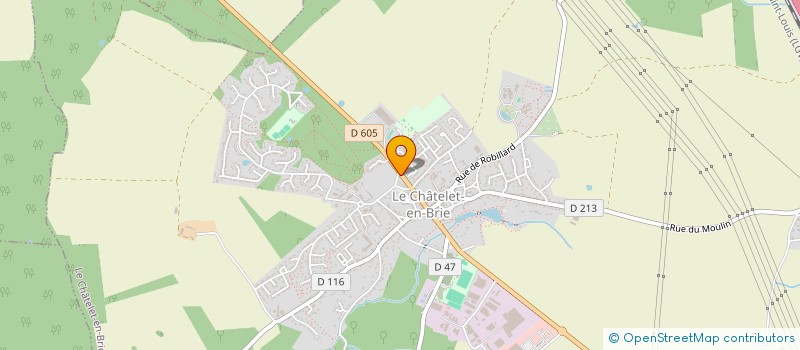 localisation de l'entreprise ORDRE 66  LE CHATELET-EN-BRIE