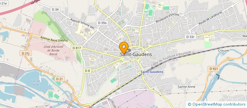 localisation de l'entreprise ORDRE AVOCAT BARREAU ST GAUDENS à SAINT-GAUDENS