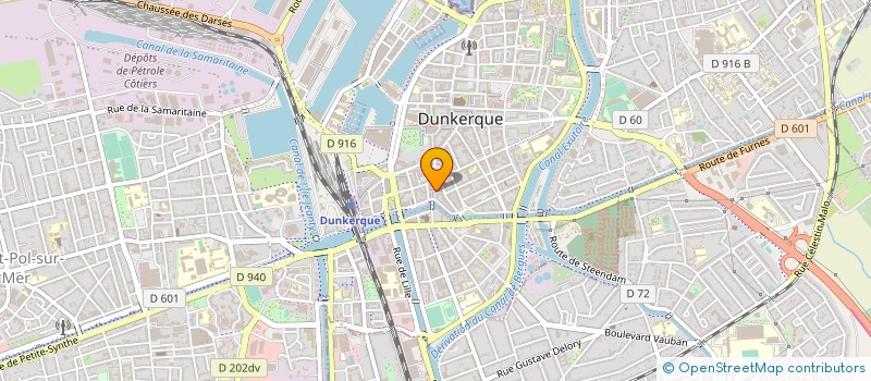 localisation de l'entreprise ORDRE AVOCATS AU BARREAU DUNK à DUNKERQUE