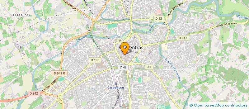 localisation de l'entreprise ORDRE AVOCATS BARREAU CARPENTRAS à CARPENTRAS