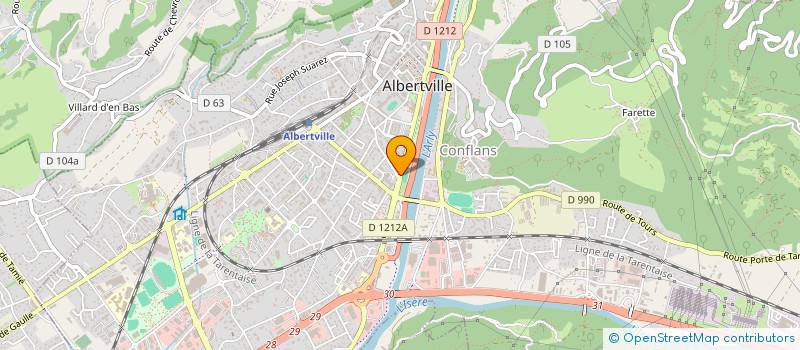 localisation de l'entreprise ORDRE AVOCATS D'ALBERTVILLE à ALBERTVILLE
