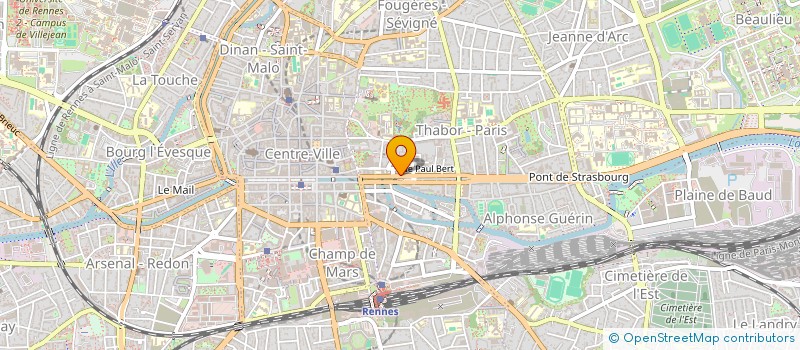 localisation de l'entreprise ORDRE DEPARTEMENTAL SAGES FEMMES D'ILLE ET VILAINE  RENNES